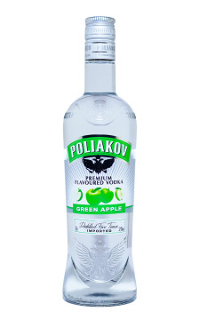 Poliakov Vodka Green Apple - 0,7L 37,5% vol