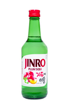 Jinro Soju Pflaume - 0,35L 13% vol