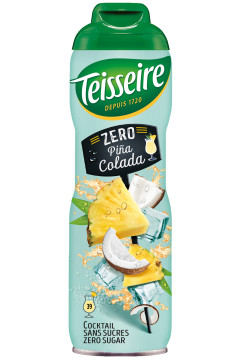 Teisseire Pina Colada Zero Getränkekonzentrat - 0,6L Teisseire Pina Colada Zero Getränkekonzentrat - 0,6L