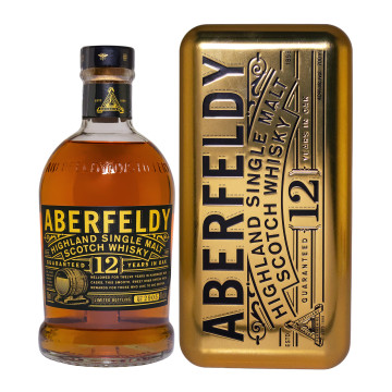 Aberfeldy 12 Years Old Gold Bar Edition Highland Single Malt Scotch Whisky - 0,7L 40% vol