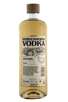 Koskenkorva Sauna Barrel Vodka - 1 Liter 37,5% vol