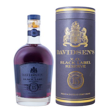 Davidsen's X.O. Black Label Reserve 15 Jahre - 0,7L 40% vol