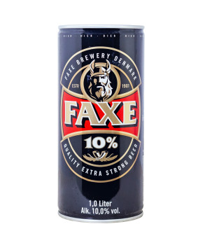 Faxe Strong Lagerbier Dose - 1 Liter 8% vol