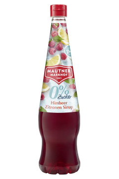 Mautner Himbeer Zitronen Sirup 0% Zucker - 0,7L Mautner Himbeer Zitronen Sirup 0% Zucker - 0,7L
