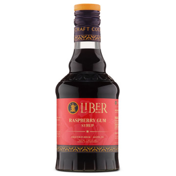 Liber & Co Raspberry Gum Syrup - 0,375L