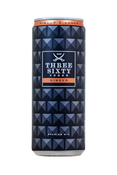 Three Sixty Vodka Ginger Dose - 0,33L 10% vol