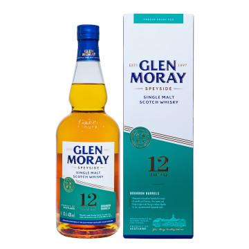 Glen Moray 12 Jahre Elgin Heritage Single Malt Scotch Whisky - 0,7L 40% vol
