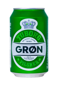 Tuborg Pilsner Bier - 0,33L 4,6% vol