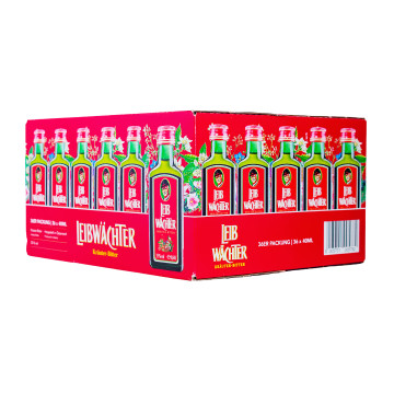 Paket [36 x 0,04L] Leibwächter Kräuterbitter - 1,44L 35% vol