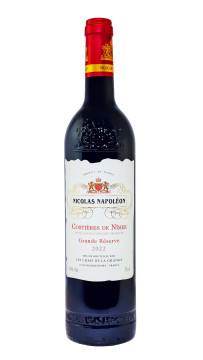 Nicolas Napoléon Costières de Nîmes Grande Réserve Rouge - 0,75L 14% vol (07.07.2025) Nicolas Napoléon Costières de Nîmes Grande Réserve Rouge - 0,75L 14% vol