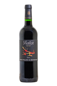 Baron Philippe de Rothschild Merlot AOP - 0,75L 13% vol Baron Philippe de Rothschild Merlot AOP - 0,75L 13% vol