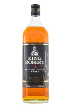King Robert II Blended Scotch Whisky - 1 Liter 43% vol King Robert II Blended Scotch Whisky - 1 Liter 43% vol