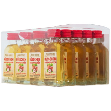 Paket [20 x 0,02L] Nüsschen Haselnuss - 0,4L 20% vol