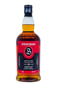 Springbank 10 Jahre Amontillado Sherry Cask Matured - 0,7L 55% vol