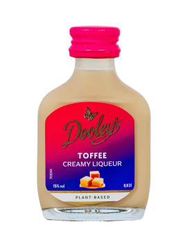 Dooleys Toffee Plant-Based Cream Liqueur vegan - 0,02L 15% vol
