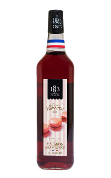 Maison Routin 1883 Macaron Himbeere French Patisserie - 1 Liter