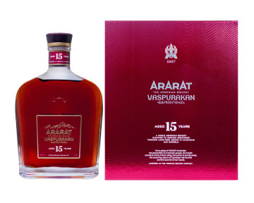 Ararat 15 Jahre Vaspurakan Brandy - 0,7L 40% vol (13.05.2025) Ararat 15 Jahre Vaspurakan Brandy - 0,7L 40% vol