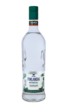 Finlandia Botanical Cucumber & Mint Flavoured Vodka - 1 Liter 30% vol