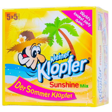 Mix-Paket [25 x 0,02L] Kleiner Klopfer Sunshine Mix - 0,5L 15% vol