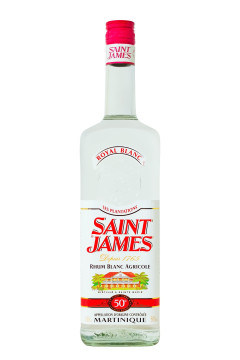 Saint James Rhum Blanc Agricole - 1 Liter 50% vol Saint James Rhum Blanc Agricole - 1 Liter 50% vol