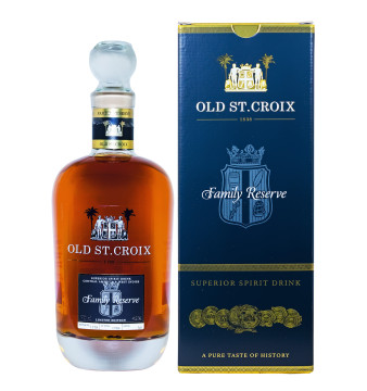 Old St. Croix Family Reserve Solera 1838 25 Jahre Spirituose auf Rum-Basis - 0,7L 42% vol