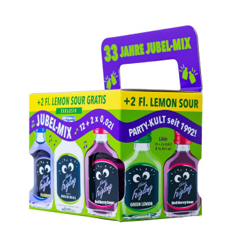Paket [14 x 0,02L] Kleiner Feigling Jubel Mix - 0,28L 15,4% vol