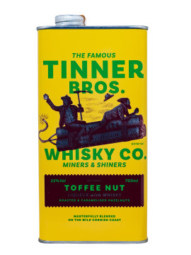 Tinner Bros Toffee Nut Whisky Liqueur - 0,7L 22% vol