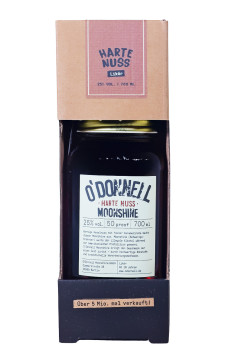 O'Donnell Moonshine Harte Nuss mit Ausgiesser - 0,7L 25% vol