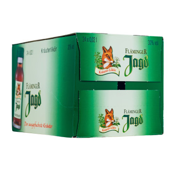 Paket [24 x 0,02L] Fläminger Jagd Kräuter - 0,48L 30% vol