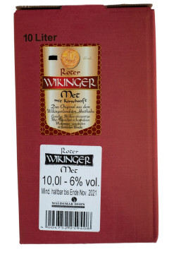 Roter Wikinger Met 10 Liter Bag-Box - 10L 6% vol Roter Wikinger Met 10 Liter Bag-Box - 10L 6% vol