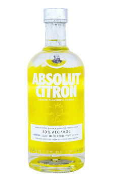 Absolut Citron Flavoured Vodka - 0,7L 40% vol