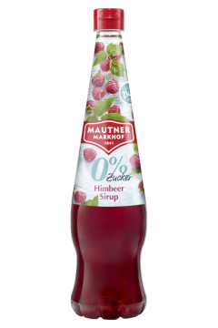Mautner Himbeer Sirup 0% Zucker - 0,7L Mautner Himbeer Sirup 0% Zucker - 0,7L
