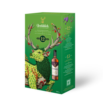 Glenfiddich 12 Jahre Christmas Box - 0,75L 40% vol