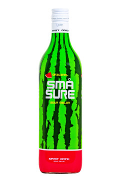Smaa Sure Melon - 1 Liter 16,4% vol Smaa Sure Melon - 1 Liter 16,4% vol