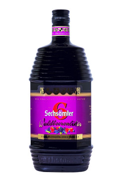 Sechsämtertropfen Waldbeerenlikör - 0,7L 28% vol