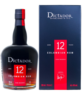 Dictador Solera 12 Jahre Premium Rum - 0,7L 40% vol