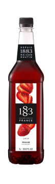 Maison Routin 1883 Erdbeere Sirup PET-Flasche - 1 Liter