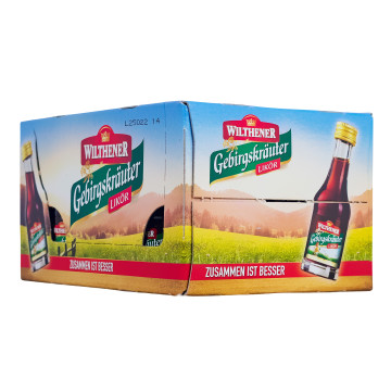 Paket [24 x 0,02L] Wilthener Gebirgskräuter - 0,48L 30% vol