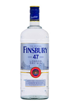 Finsbury 47 Platinum London Dry Gin - 1 Liter 47% vol