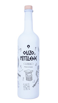 Ouzo Mitilene Piece of Greece - 1 Liter 40% vol