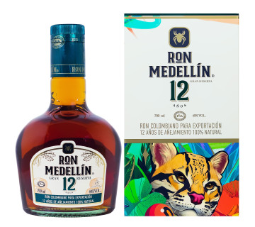 Ron Medellin 12 Jahre - 0,7L 40% vol Ron Medellin 12 Jahre - 0,7L 40% vol