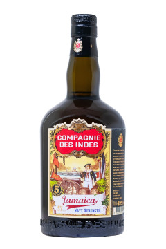 Compagnie des Indes Jamaica 5 Jahre Navy Strength Rum - 0,7L 57% vol