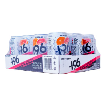 Paket [12 x 0,33L] -196 Double Grapefruit Suntory Vodka & Shochu - 3,96L 10% vol