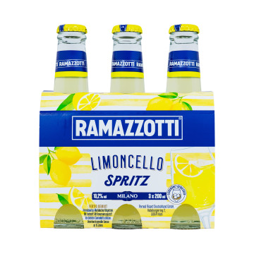 [Paket 3 x 0,2L] Ramazzotti Limoncello Spritz - 0,6L 10,2% vol