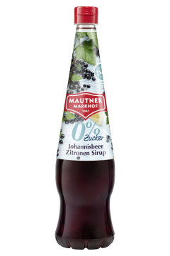 Mautner Johannisbeere Zitrone Sirup 0% Zucker - 0,7L Mautner Johannisbeere Zitrone Sirup 0% Zucker - 0,7L