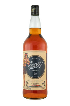 Sailor Jerry Spiced Spirituose - 1 Liter 40% vol Sailor Jerry Spiced Spirituose - 1 Liter 40% vol