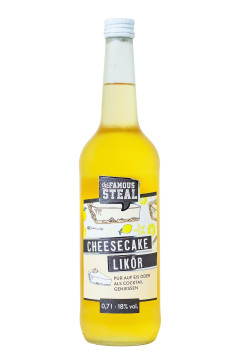 The Famous Steal Cheesecake - 0,7L 18% vol The Famous Steal Cheesecake - 0,7L 18% vol