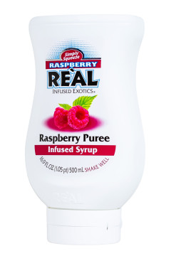 Real Raspberry Sirup mit Himbeerpüree - 0,5L Real Raspberry Sirup mit Himbeerpüree - 0,5L