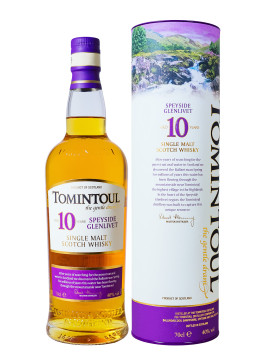 Tomintoul 10 Jahre Single Malt Scotch Whisky - 0,7L 40% vol