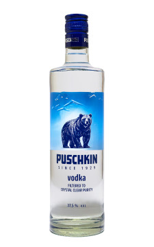 Puschkin Vodka - 0,7L 37,5% vol